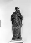 Statue : Vierge à l'Enfant, église paroissiale Saint-Armel (Ploërmel)