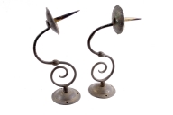 Paire de Porte-luminaires