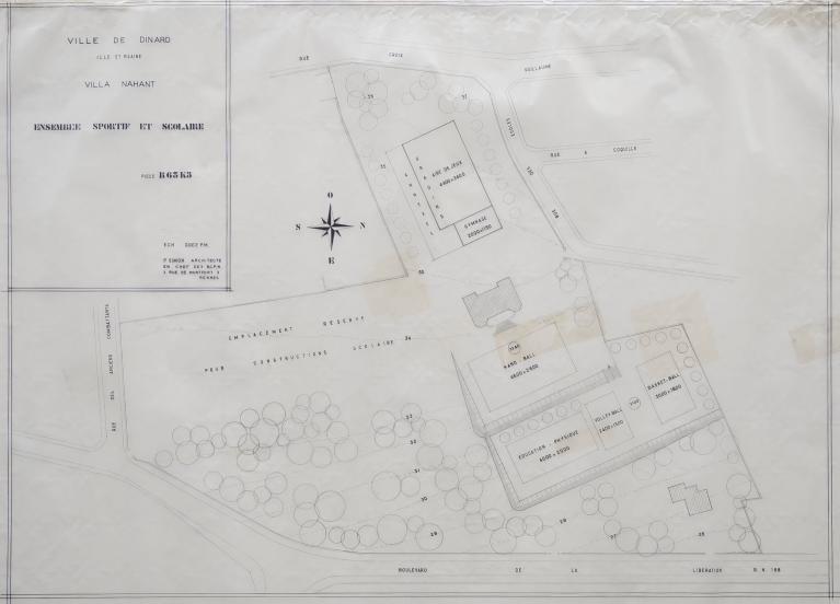 Lycée hôtelier de Dinard, Yvon Bourges, 33 rue des écoles (Dinard)