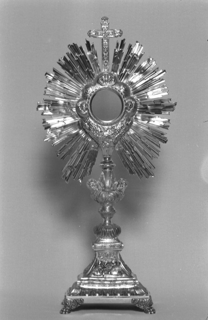 Ostensoir (2), église paroissiale Saint-Martin (Bain-de-Bretagne)