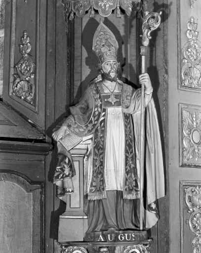 Statue de saint Augustin