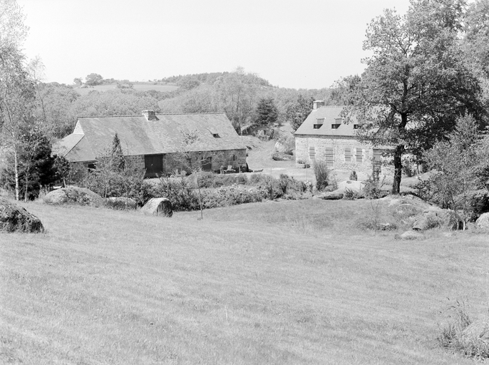 Moulin à farine, Milin Coz Saint-Georges (Trémargat)