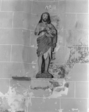 Statue (d'applique, petite nature) : saint Jean-Baptiste, église paroissiale Saint-Eneour (Plonéour-Lanvern)