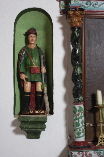 Statue de saint Roch