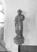 Statue (petite nature) : saint Nicodème, chapelle Saint-Hervé (Gourin)