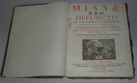 Livre : missel pour l'office des morts
