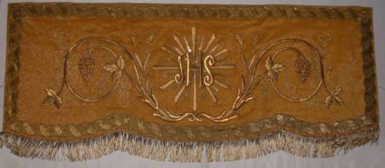 Garniture de dais de procession