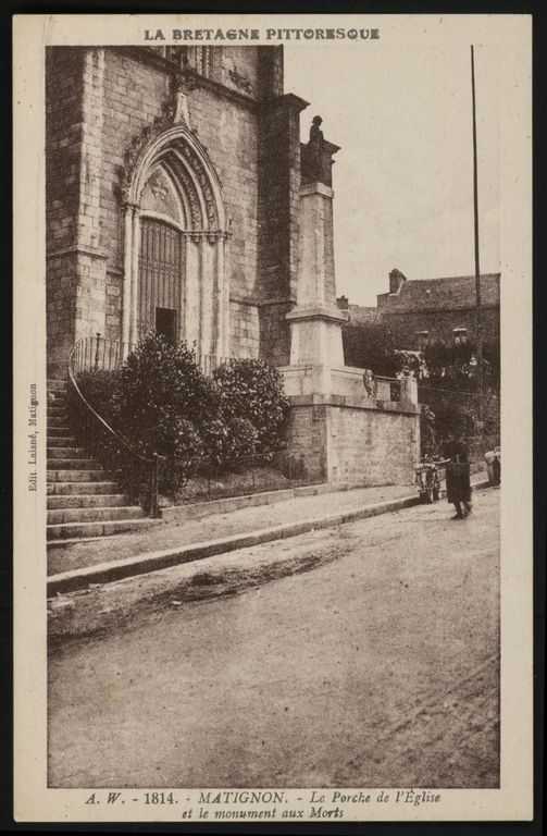 Église paroissiale Notre-Dame, rue Paul Sébillot (Matignon)