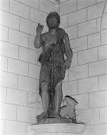 Statue (grandeur nature) : saint Jean-Baptiste, église paroissiale Saint-Saturnin (Sarzeau)