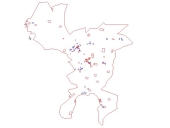 Les maisons et les fermes sur la commune de Thorigné-Fouillard