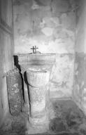 Fonts baptismaux, église paroissiale Saint-Budoc (Trégarvan)