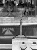 Croix d'autel, chapelle Sainte-Hélène et Sainte-Ursule (Plouray)