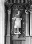 Statue (grandeur nature) : saint Yves, église paroissiale Saint-Yves (Plouray)