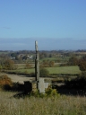 Croix monumentale, le Châtaignier (Saint-Just)