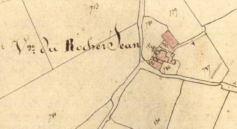 Maison, le Rocher Jean (Saint-Étienne-en-Coglès fusionnée en Maen Roch en 2017)
