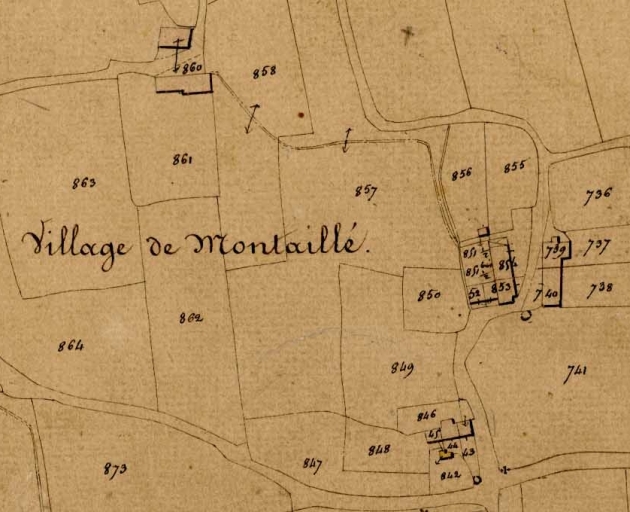 Ecart, Montaillé (Guipel)