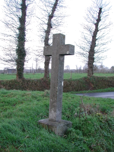 Croix de chemin, près de la Houssais (Saint-Pierre-de-Plesguen fusionnée en Mesnil-Roc'h en 2019)