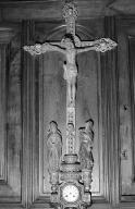 Croix de sacristie : calvaire, église paroissiale Saint-Pierre (Pleudaniel)