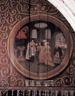 Peinture (2) : Baptême, Mariage, chapelle Saint-Tugen (Primelin)