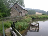 Moulin à farine, puis minoterie de Bizoin (Merléac)
