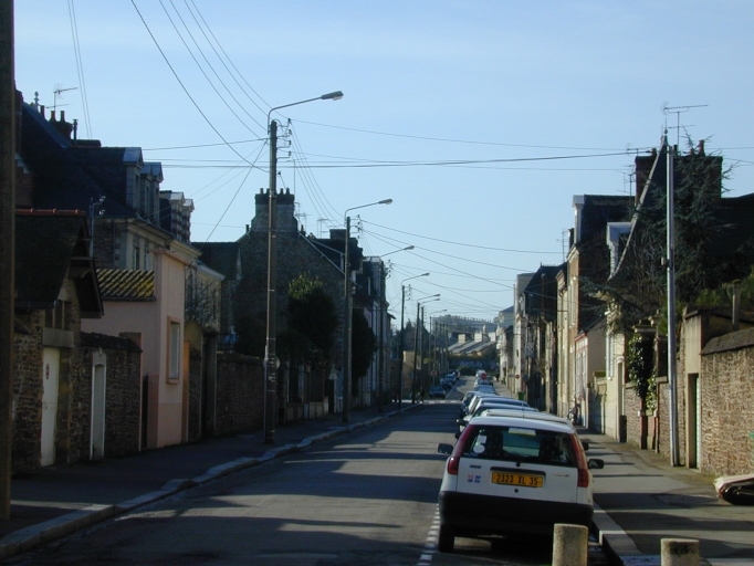 Lotissement Thébault, rue Alexandre-Duval ;  rue d' Inkermann ;  rue Surcouf (Rennes)