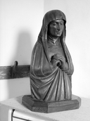 Buste à mi-corps : Vierge, église paroissiale Saint-Pierre, Saint-Paul (Loyat)