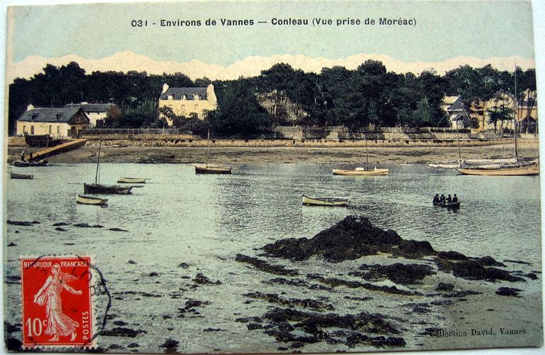 Station balnéaire dite Ile de Conleau (Vannes)