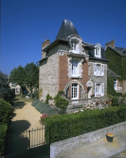 Maison de villégiature balnéaire dite les Ajoncs, 10 rue de la Malouine (Dinard)