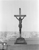 Croix (crucifix) : Christ en croix (n° 1), église de Chauvigné (Chauvigné)