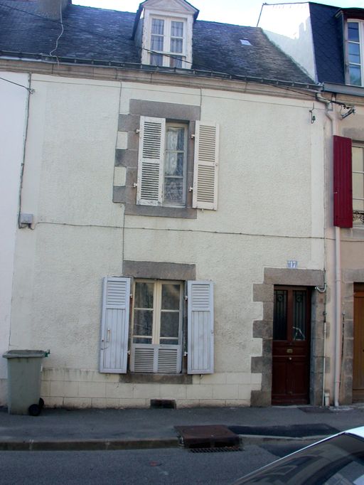 Maison, 17 rue Madame Lagarde (Vannes)