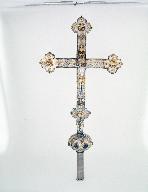 Croix de procession 2, église paroissiale Saint-Servais (Saint-Servant-sur-Oust)