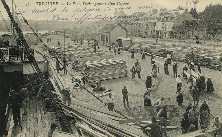 Ports de Tréguier : vieux port, port de commerce et port de plaisance