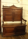 Banc-coffre d'église