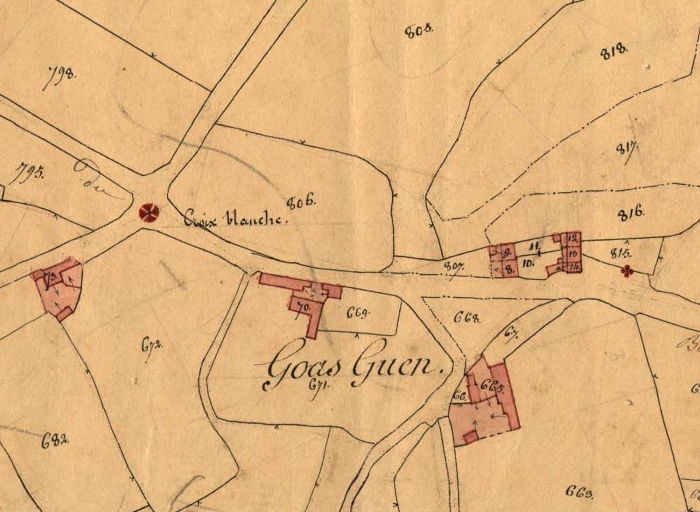 Ferme, 2 rue de Woas Wen, Goas-Guen (Plouguiel)