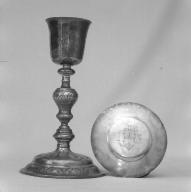 Calice, patène (5), église paroissiale Saint-Bily (Plaudren)