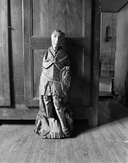 Statue (d'applique, petite nature) : saint Michel, église paroissiale Saint-Eneour (Plonéour-Lanvern)