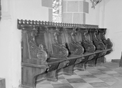 Stalles (7), église paroissiale Sainte-Marie-Madeleine (Meucon)