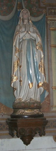 Statue sur culot : Vierge, dite Notre-Dame de Lourdes