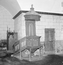 Chaire à prêcher, chapelle Notre-Dame-de-Bonne-Nouvelle (Cast)
