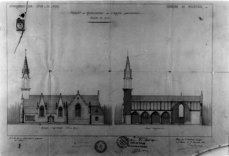 Eglise Paroissiale Saint-Juvenal (Le Moustoir)