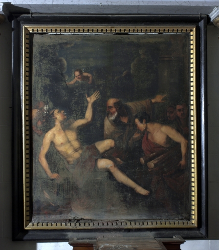 Tableau : Martyre de saint Laurent