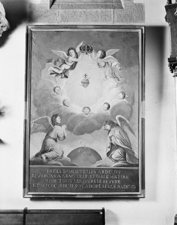 Tableau : Sacré Coeur, église paroissiale Saint-Pierre (Arradon)