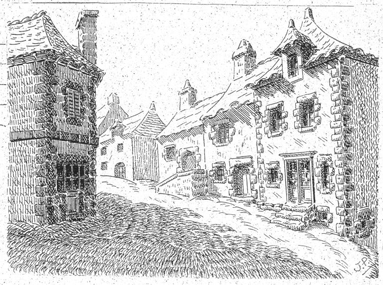 Alignement de deux maisons, 13, 15 rue aux œufs (Pont-Croix)