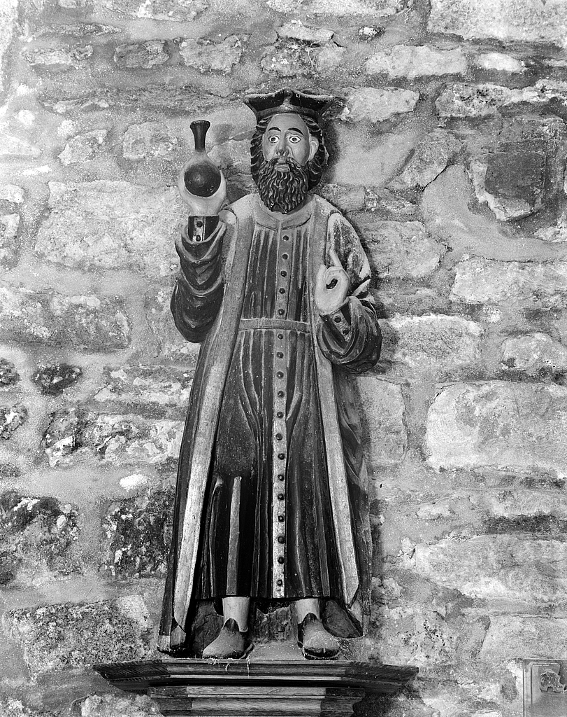 Statue (d'applique, demi-nature) : saint Yves (2), chapelle Saint-Nicolas (Roscoff)