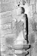 Statue (petite nature) : saint Joseph, chapelle des soeurs (Bulat-Pestivien)