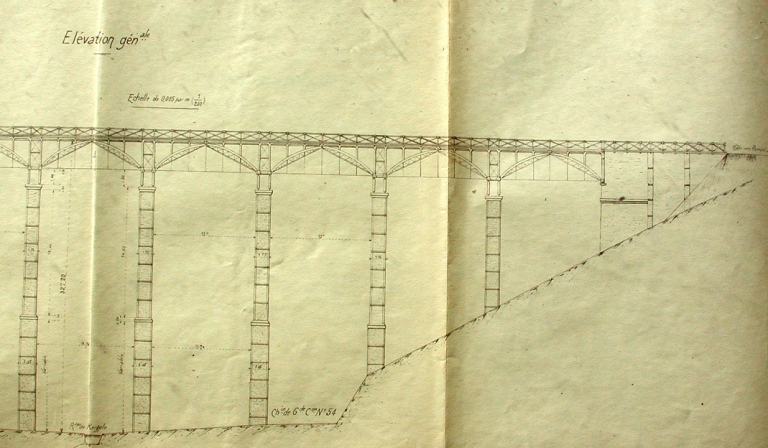 Pont de chemin de fer dit viaduc de Bréhec (Plouézec)