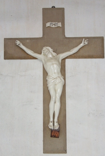 Croix de sacristie : Christ en croix