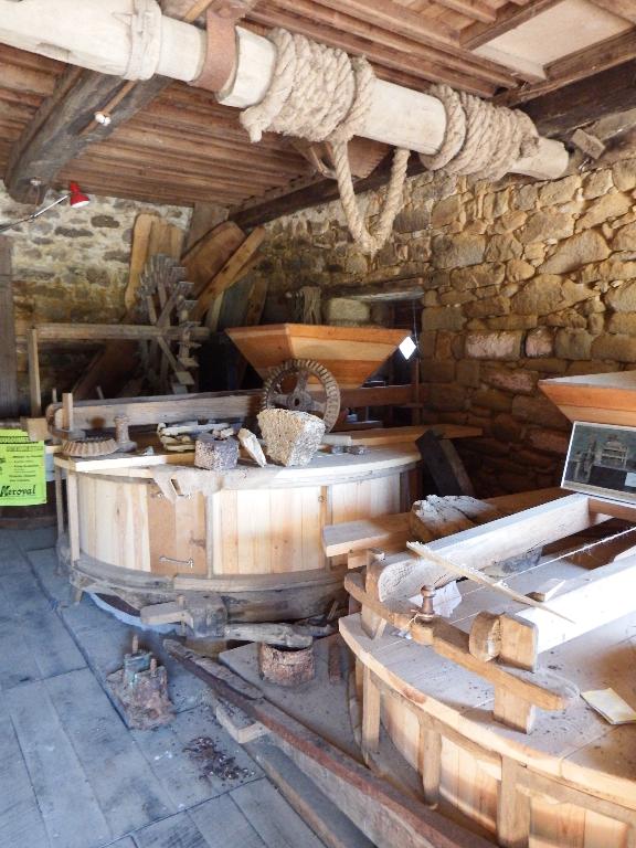 Moulin de Kervilio, actuellement atelier d'ébénisterie (Le Bono)