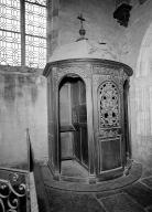 Confessionnal, chapelle Notre-Dame (Châteaulin)