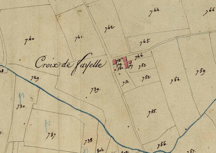 Ecart, la Croix de Fayelle (Bourgbarré)